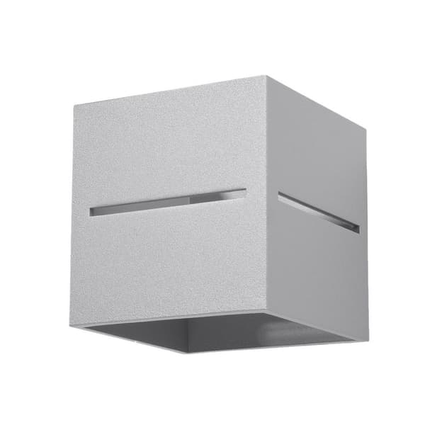 Seinävalaisin LUPINO Harmaa Pure Lume PU.0205