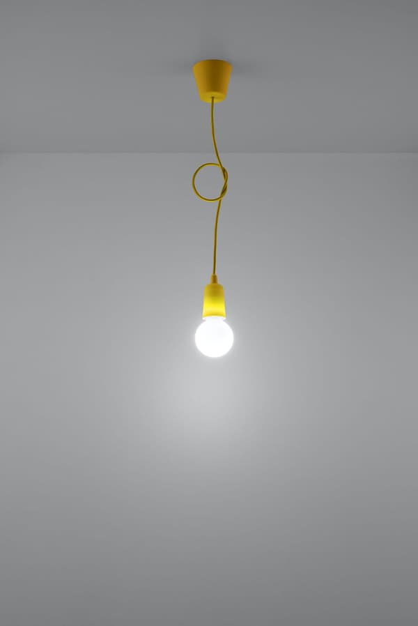 DIEGO 1 gul pendellampe Sollux Lighting SL.0578