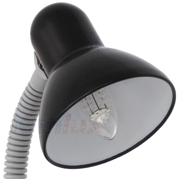 Skrivebordslampe skole sort SUZI Kanlux 7151