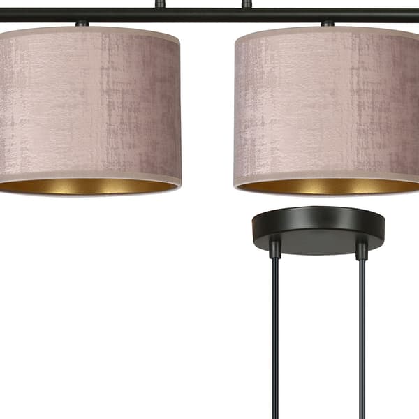 Lysekrone Emibig 4xE27 60W HILDE 4 BL ROSE 1053/4