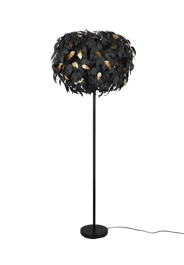 LEAVY gulvlampe sort RL R40463032
