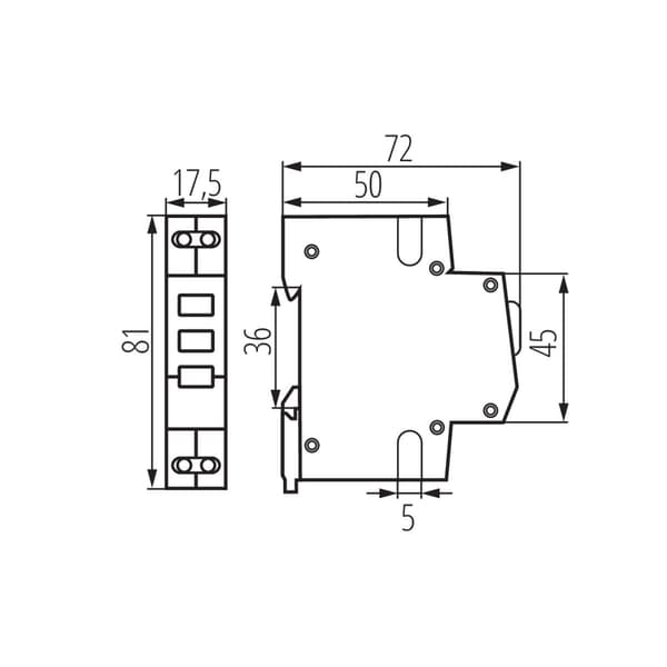 SIGNALINDIKATOR TH35 KANLUX 32893