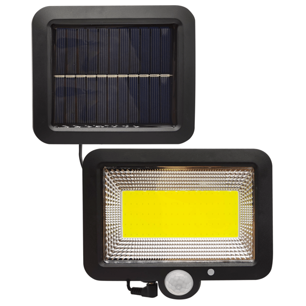 LED-solcelleprojektør med PIR-sensor DUO 323071 Polux