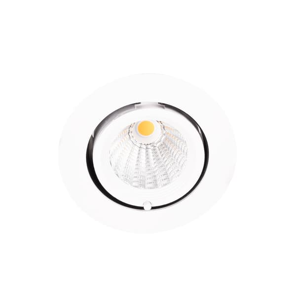 Infälld rörlig spotlight vit rund LED 10W RUBIO Maxlight