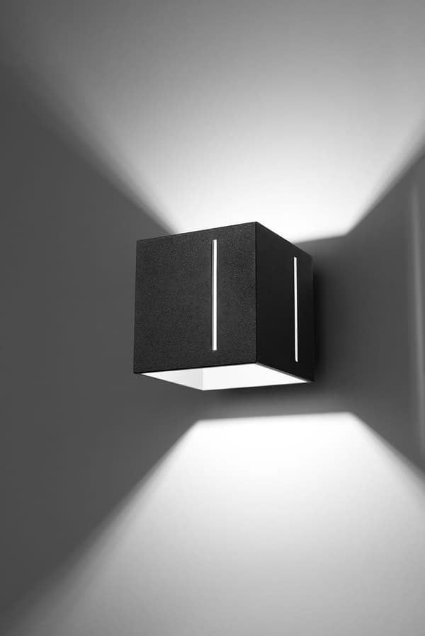 Væglampe PIXAR sort Sollux Lighting SL.0397