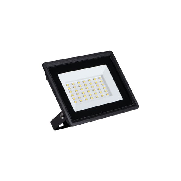 LED-halogenstrålkastare GRUN 30W IP65 neutral Miledo