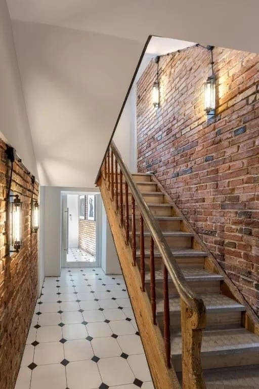 Seinävalaisin Retro Loft Abigali E27 kulta-musta