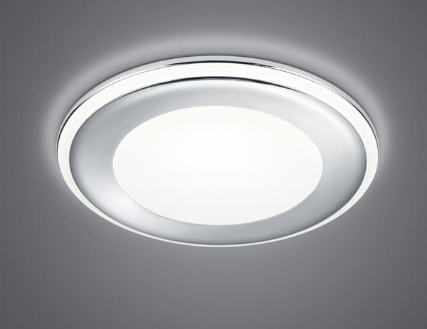 Infälld spotlight Aura silver Trio 652410106