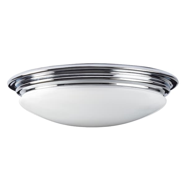 Rund badeværelsesloftlampe 35,6 cm 1xGX53 5,7W poleret krom Brompton Elstead