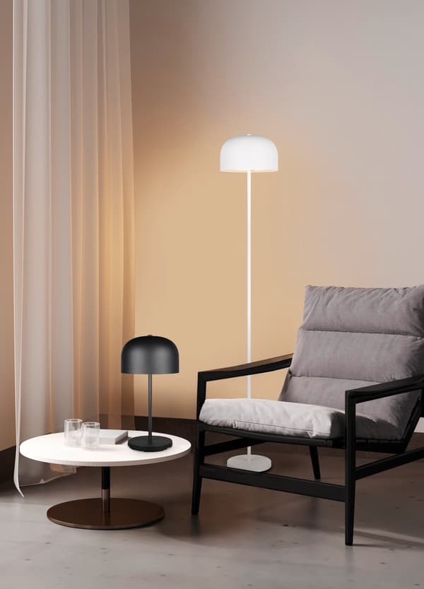 Gulvlampe moderne sort trådløs touch LED 2.5W JEFF RL