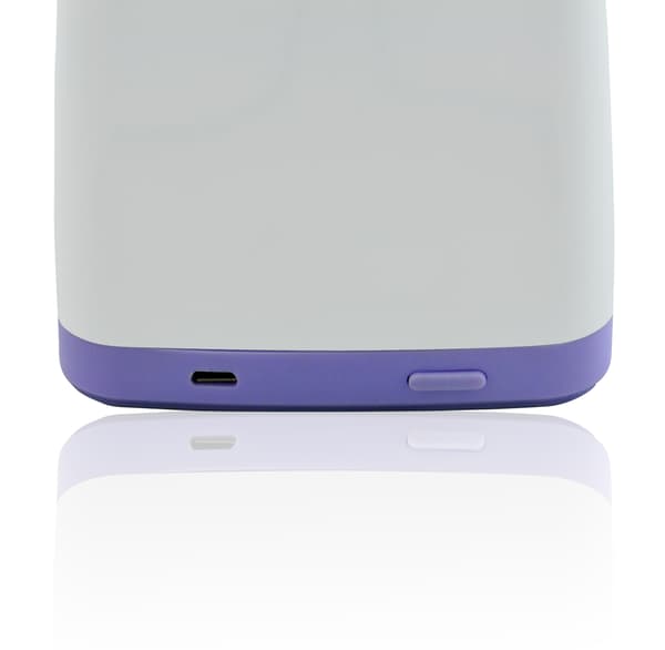 LED skrivebordslampe lilla USB HELSINKI 302847 Polux
