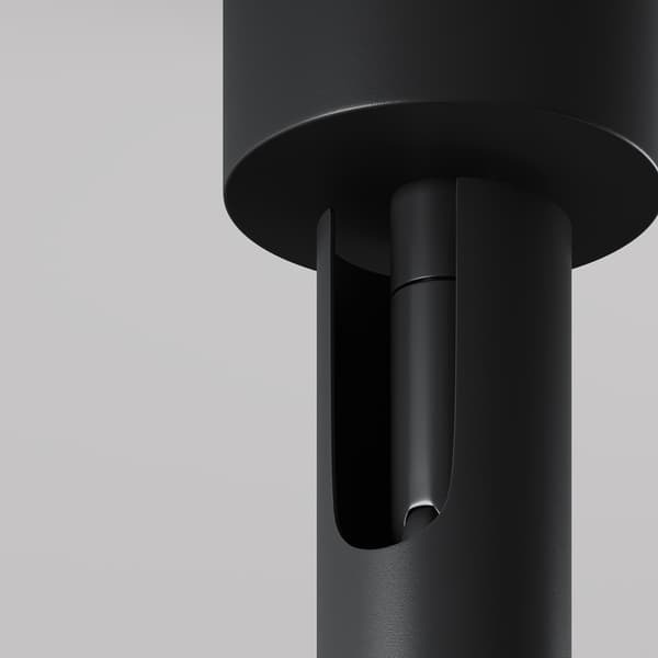 Loftspot bevægelig sort rør LED 6W Focus T Maytoni