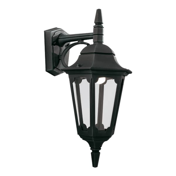 Utomhusvägglampa svart E27 60W Parish Elstead