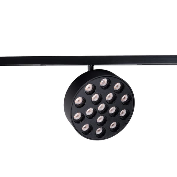 LED skinnespot 12W sort rund 2700-5000K ZIGBEE- MICRO11 Maxlight