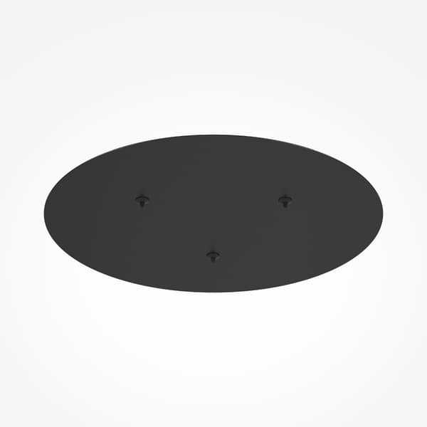 Universal monteringsbeslag sort rund Ø26cm RIM Maytoni