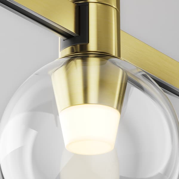 Magnetisk spårlampa mässing glaskula LED 3W 2700K BUBBLE Maytoni Technical