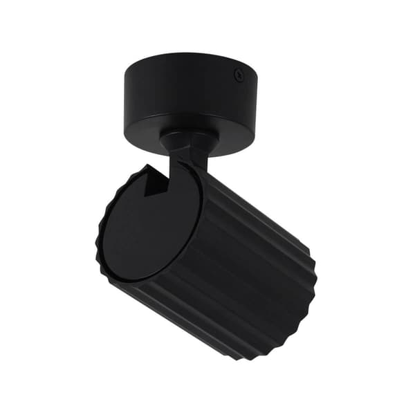 Spot Tokio 1xGU10 sort LP-787/1WS BK Light Prestige
