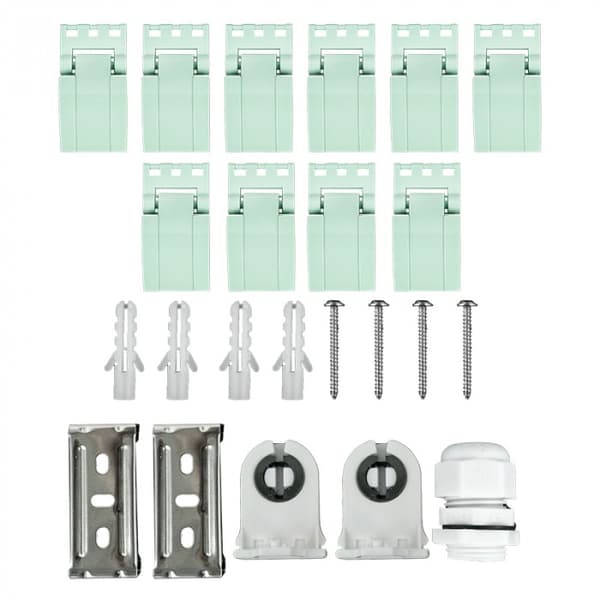 Hermetisk lampe til LED-rør 2x120cm FULL PLATE Ecolight EC20412