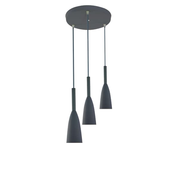Solin riippuvalaisin 3xE27 harmaa LP-181/3P GR Light Prestige