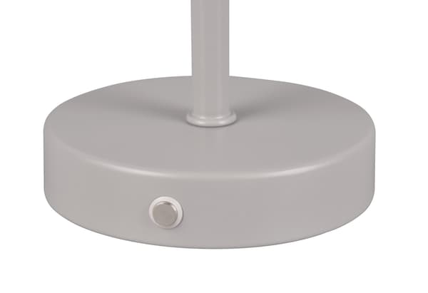 Bordlampe moderne grå trådløs dæmpbar USB-C LED 1.5W KARYA RL