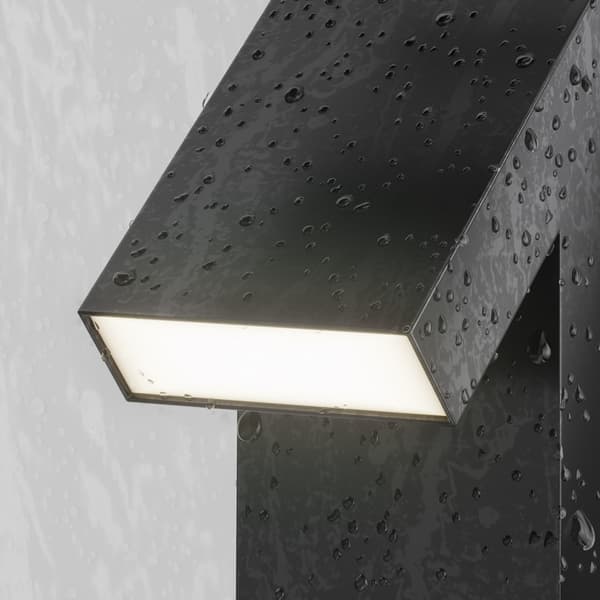 Grafit havepullert indbygget LED 15W Guss Maytoni