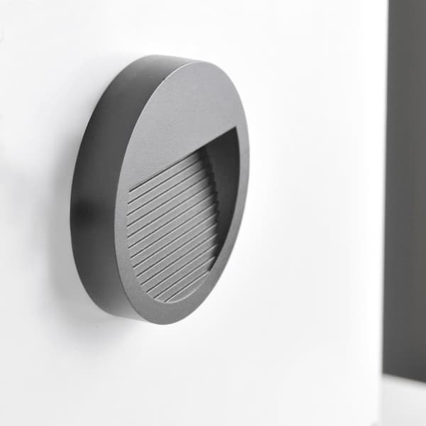 LED trappe- og facadebelysning Q8 rund =313744 Polux
