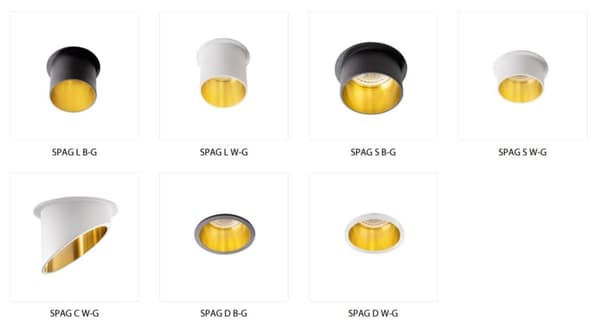 Kanlux SPAG loftarmatur model 27322