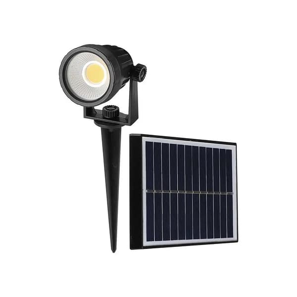 V-TAC 2W IP65 VT-6662 Solar LED-spotlight til haven