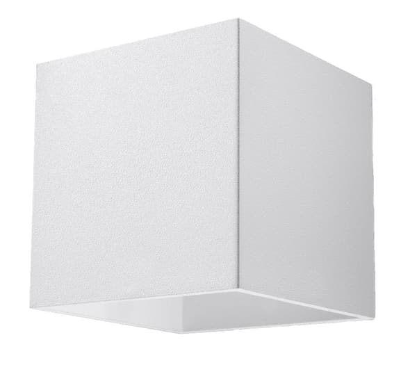 Seinävalaisin QUAD 1 Valkoinen Sollux Lighting SL.0059