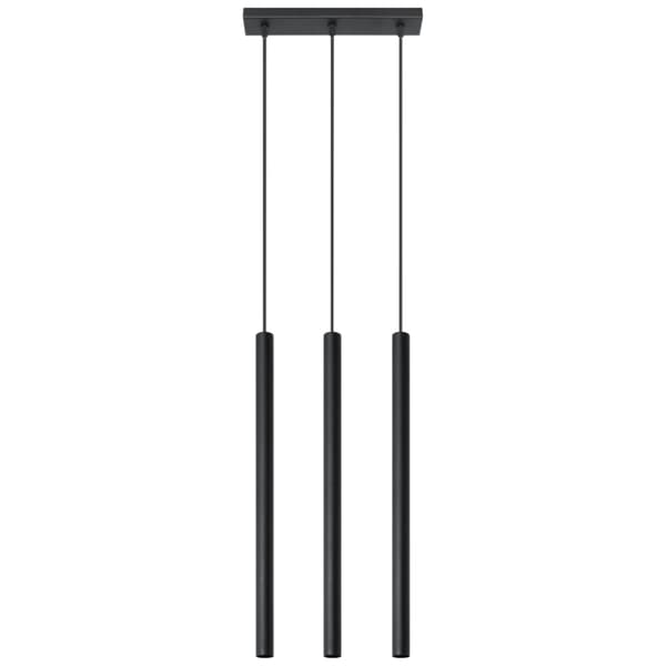 Lysekrone VELINO 3 sort Pure Lume PU.0470