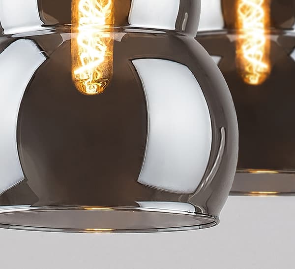 Pendellampe E27 3x40W sort 72213 Salvatore Rabalux