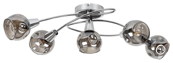Loftlampe E14 5x40W kromfarvet 5349 Tamara Rabalux