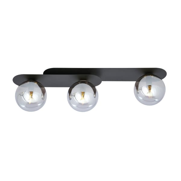 Loftlampe Emibig 3xE14 40W PLAZA 3 SORT/GRAFIT 1119/3