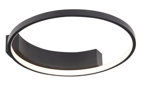 Moderne sort ring loftlampe Ø40 cm VELVET LED 25W C0199 Maxlight
