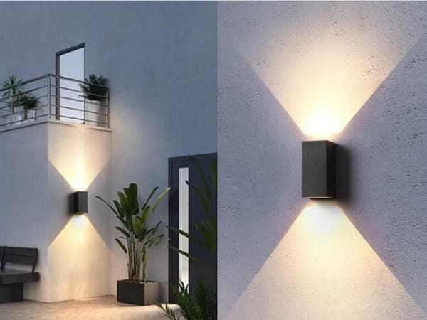 Væglampe Abigali Modern 2x3W 3000K IP65