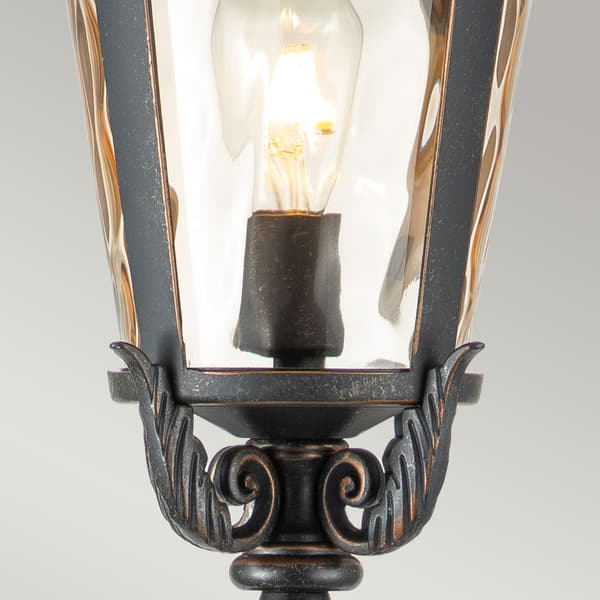 Elstead Baltimore E27 60W Utomhusgolvlampa i herrgårdsstil