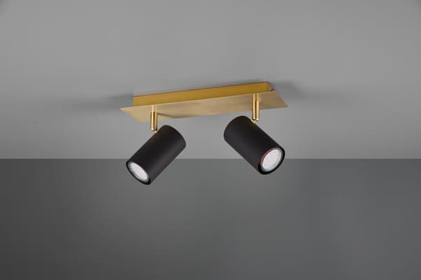 Väggspotlight MARLEY guld Trio 802400280