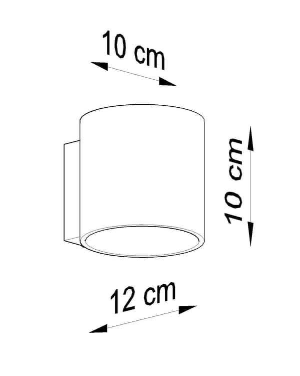 Væglampe VICI Sollux Lighting SL.0211