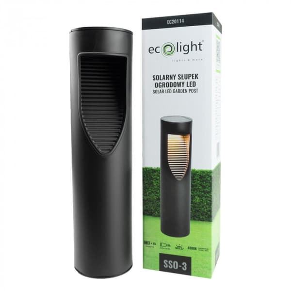 Ecolight EC20114 Solar havelampe til nedstikning