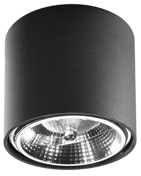 Spot TIUBE sort Sollux Lighting SL.0697