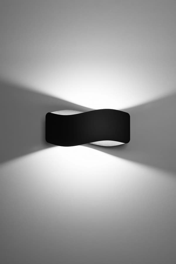 Væglampe TILA 30 sort Sollux Lighting model SL.1019
