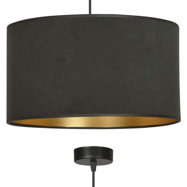 PENDEL Emibig 1xE27 60W HILDE 1 BL BLACK 1054/1