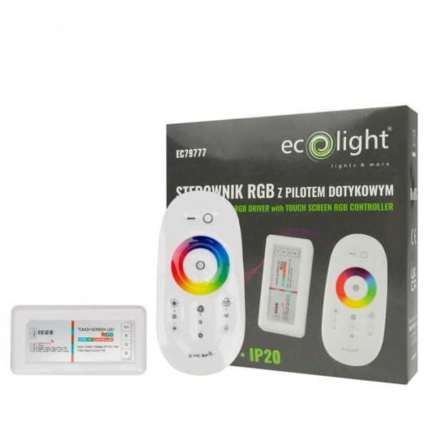 RGB LED strip controller touch 18A 216W RF Ecolight