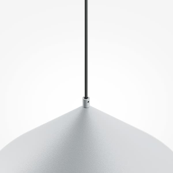 Industriel pendellampe grå konisk skærm 1xE27 40W BASIC COLORS Maytoni