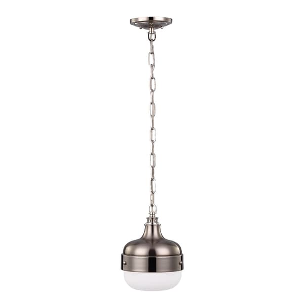 Cadence pendel i børstet messing 1xE27 75W Feiss