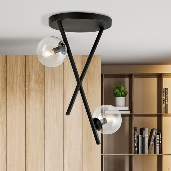 Loftlampe RIVER 2 TRANSPARENT Emibig 1195/2
