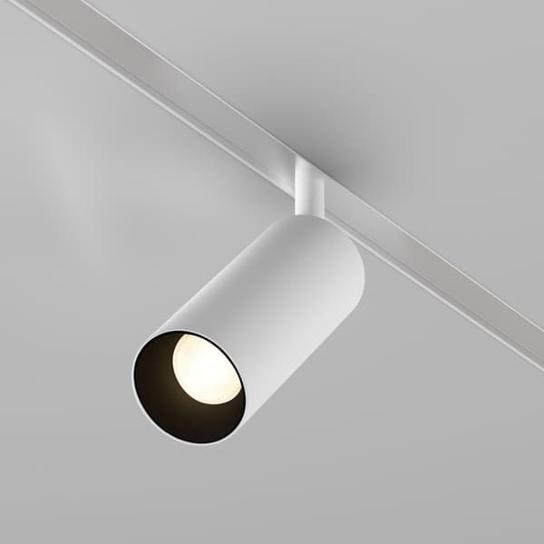Valkoinen kiskovalaisin LED-kohdevalo 12W FOCUS LED Maytoni Technical