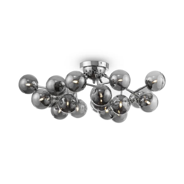 Loftlampe krom, glaskugler Dallas Maytoni MOD545PL-20CH