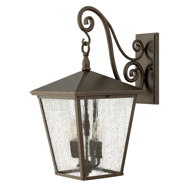 Retro ulkoseinävalaisin Royal Bronze E14 60W Trellis Hinkley