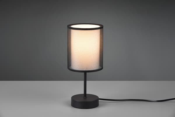BURTON bordlampe sort Trio 511400132